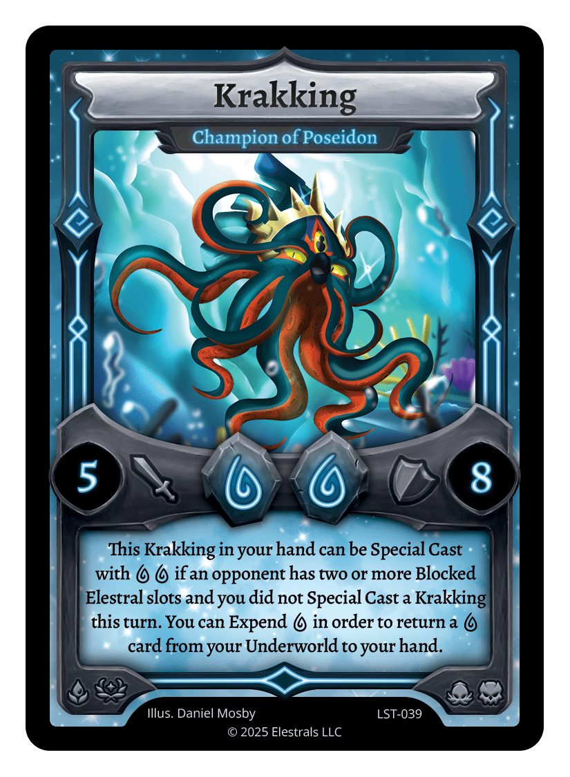 Krakking - Champion of Poseidon - LST-039